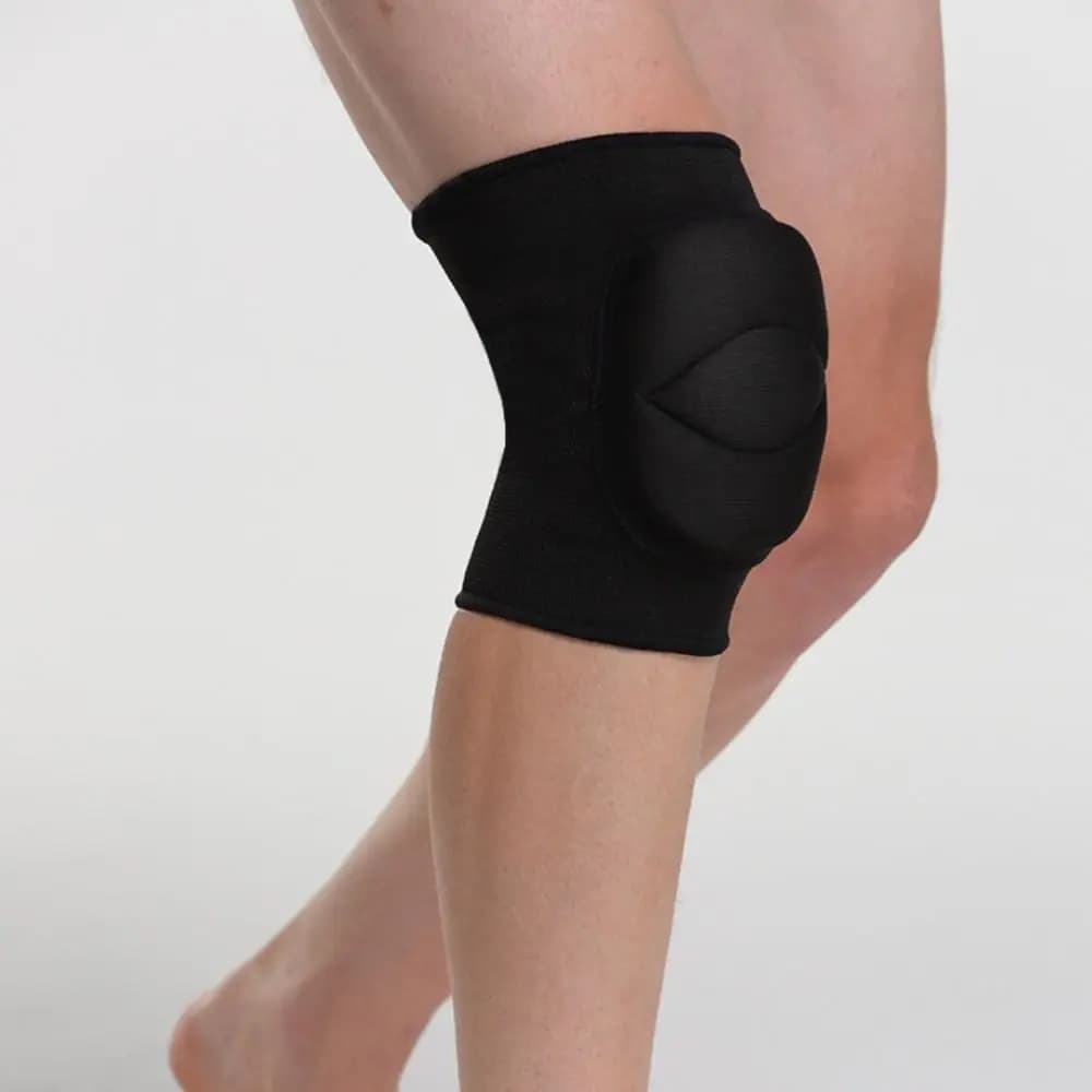 1 Paio di Ginocchiere Sportive in Spugna Spessa, Ginocchiere Antiurto per Yoga e Danza, Ginocchiere Morbide Antiscivolo Elastiche per Sport all'Aperto