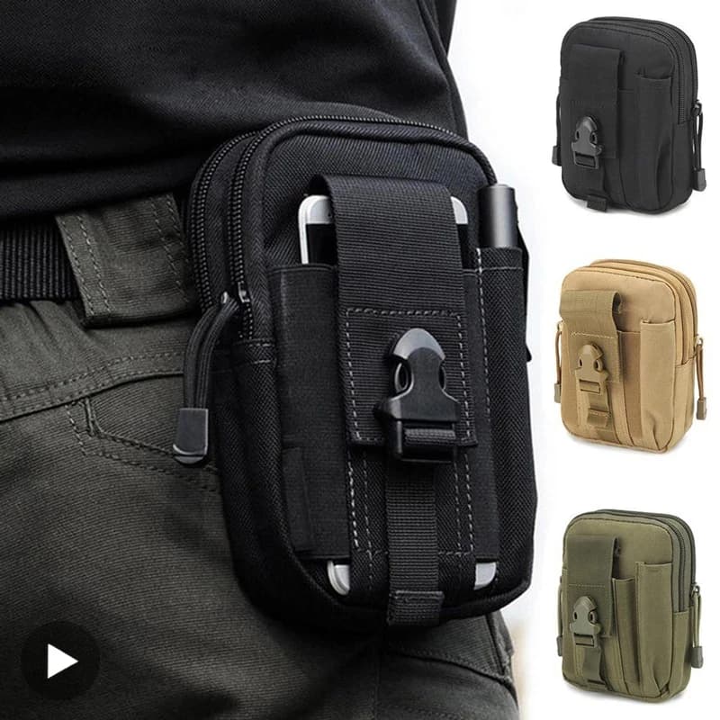 Marsupio Marsupio Gamba Coscia per uomo Cintura Pouch Maschio Bum Canguro Hip Bag Pancia Canguro Banana Borsa laterale Telefono Petto Sport