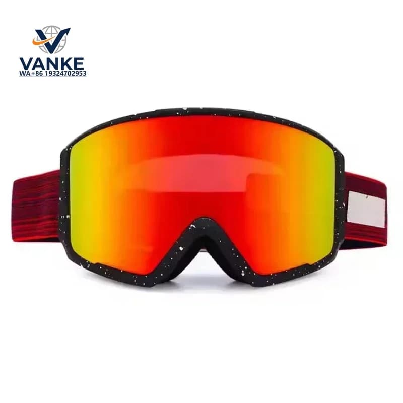 Heated Goggles Snowmobile, Anti-Fog Electric Ski Goggle with Rechargeable Battery for Adult Winter Sports Snowboard Snow Goggles