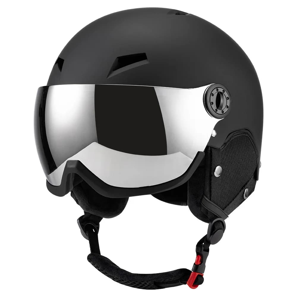 Integrated Ski Helmet, Windproof, Warm and Snow-proof Goggles, Suitable for Winter Adult Extreme Outdoor Sports