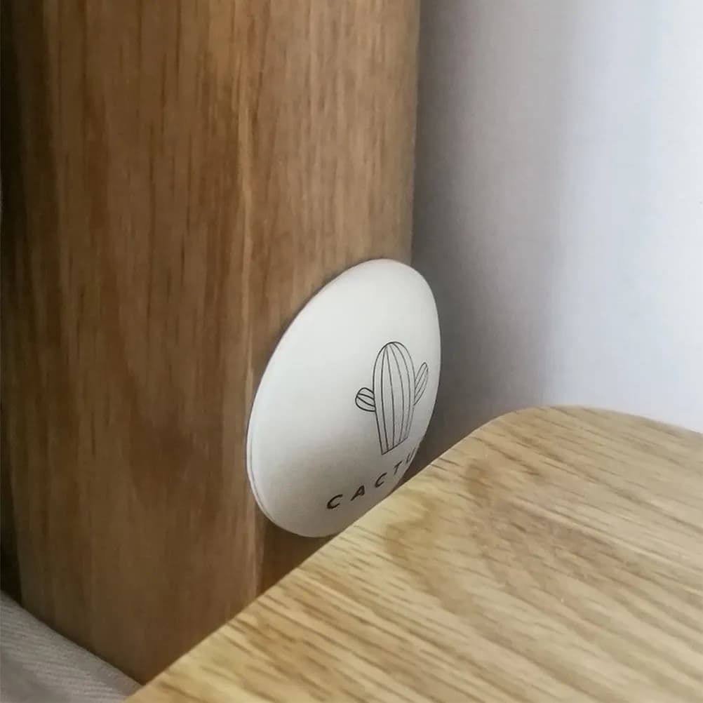 4Pcs Bumper Pad Thickened Self Adhesive Door Knob Wall Protector Anti Collision Stopper Door Handle for Refrigerator