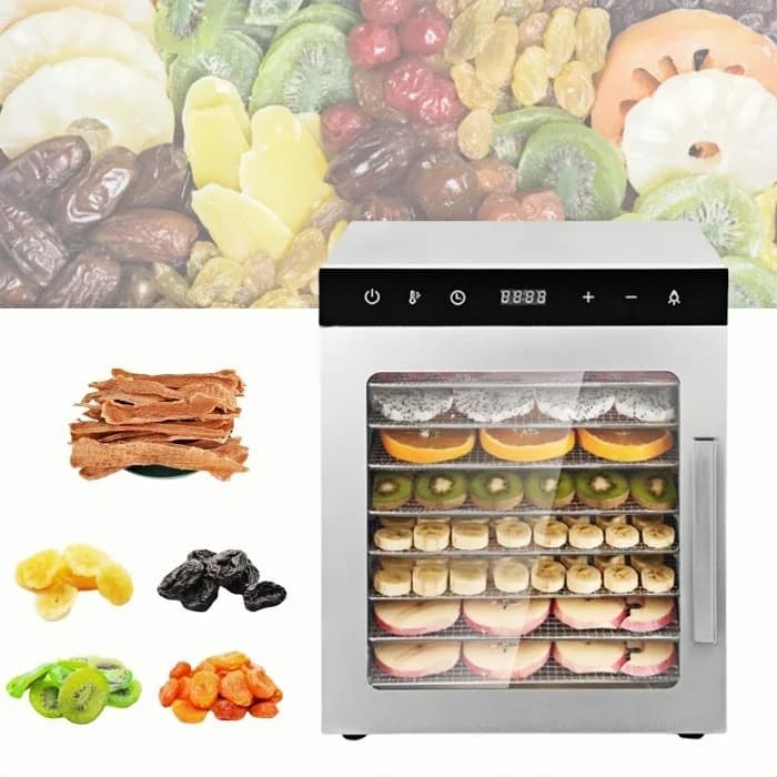 Dried Fruit Machine Fruit and Vegetable Food Dryer Home - Use Jerky and Pet Food Dehydrator Air Dryer 110V 220V