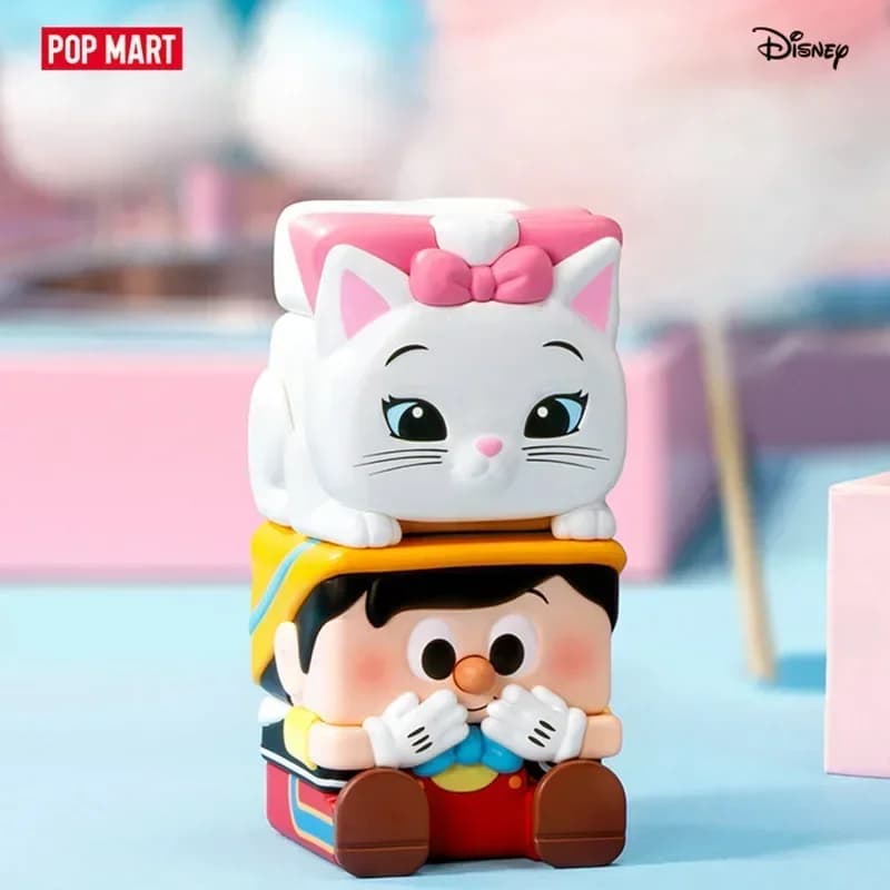 POP MART Disney Classic POP CUBE-2 Serie Cieca Scatola Guess Bag Scatola Misteriosa Giocattoli Bambola Anime Figura Ornamenti Ragazza festival regalo