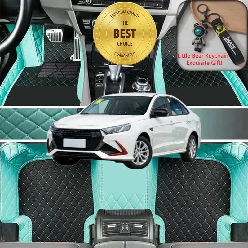 Tappetini Auto su Misura per Kaiyi E5, Accessori Auto, Tappeti Impermeabili Personalizzati, Tappetini per Guida a Sinistra/Destra