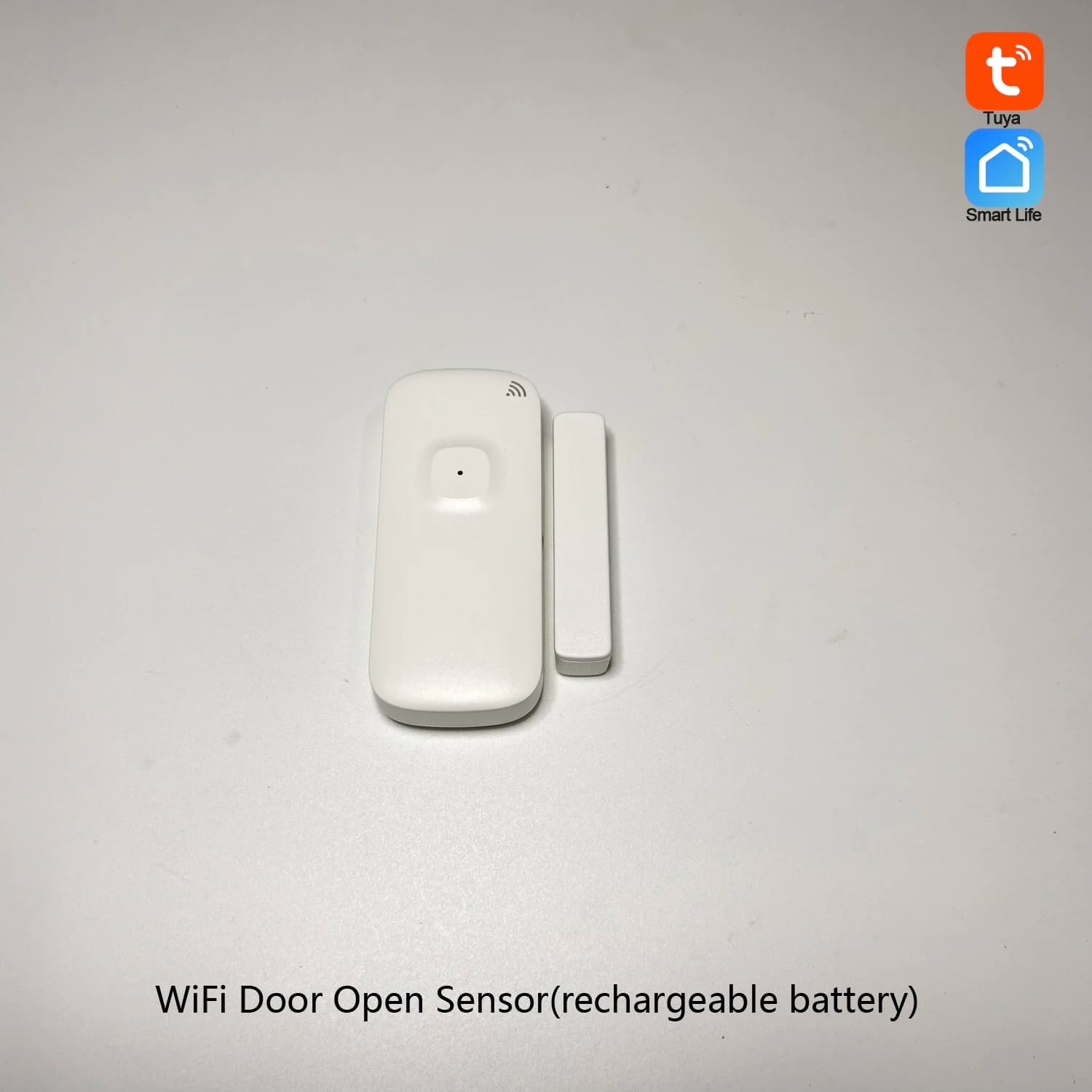 Tuya 2.4G WiFi sensore di contatto per porta rilevatore di finestre magnetico senza fili interruttore magnetico allarme aperto Smart Life Alexa Google