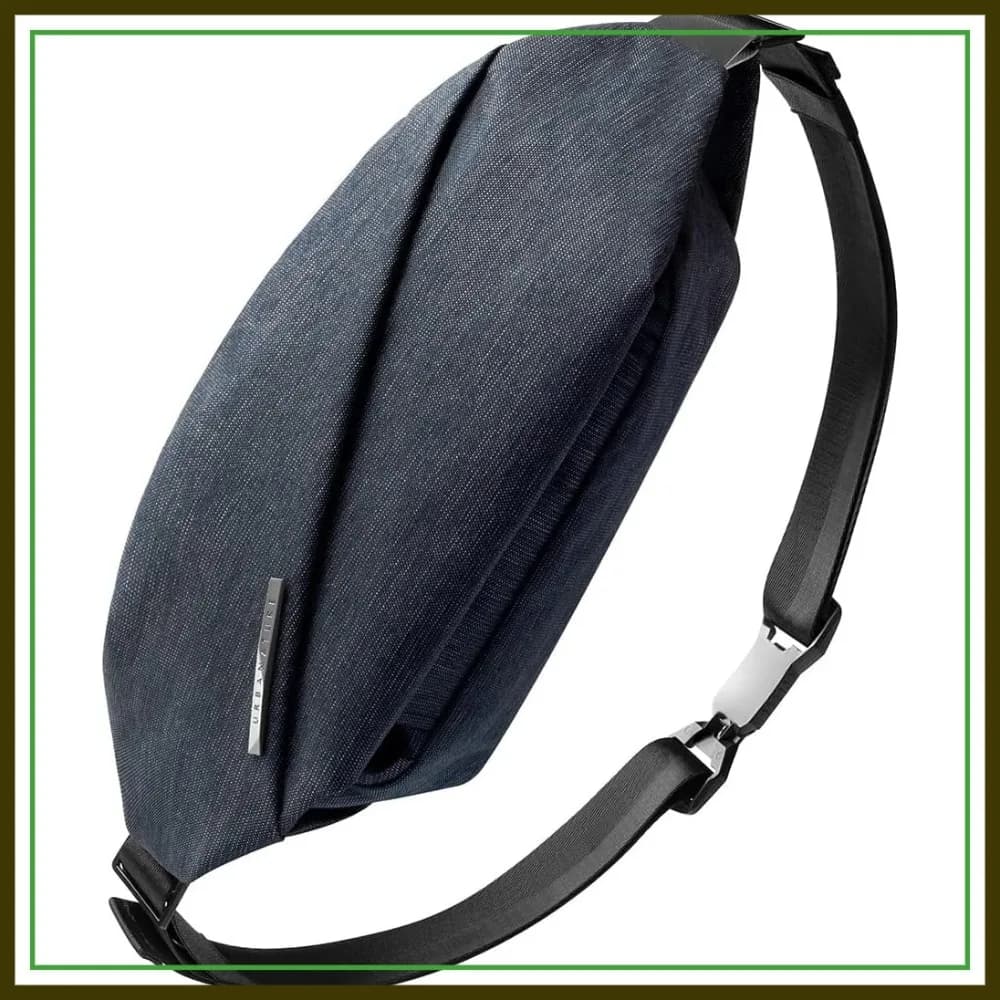 Borsa a tracolla NIID-R0, Borsa da petto per Switch 2, Borsa a tracolla da uomo, Marsupio elegante multiuso, Borsa a tracolla impermeabile, Zaino a spalla per viaggi, palestra, ciclismo