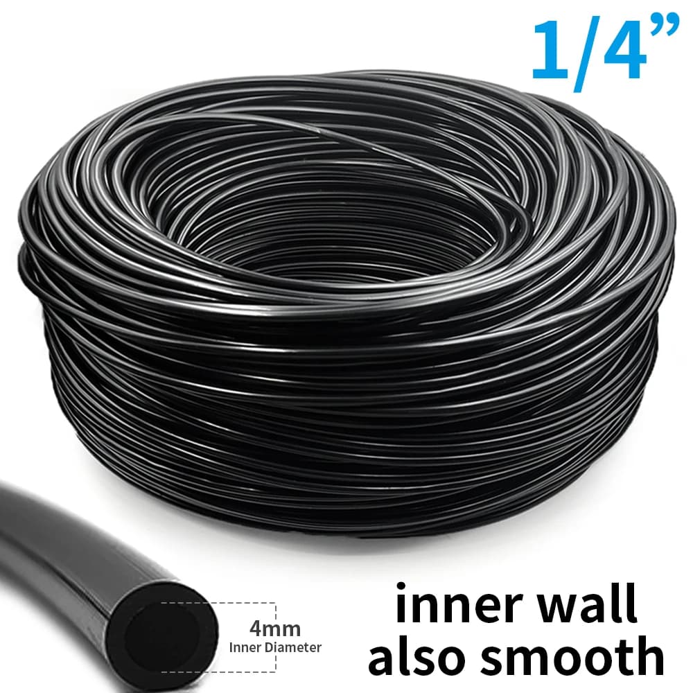 Lunghezza arbitraria fai-da-te 10M/20M/30M... Tubo da giardino 4/7mm Sistema di irrigazione per irrigazione Forniture Micro tubo di gocciolamento in PVC regolabile