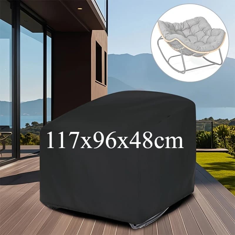 Copertura per Sedia a Sdraio da Esterno, Copertura per Sedia a Dondolo da Patio/Copertura per Mobili da Esterno con Protezione UV