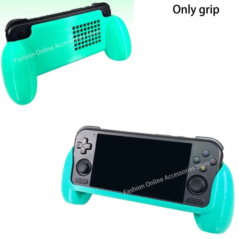 3D printed RP4/4 Pro handheld game console grip, comfortable grip