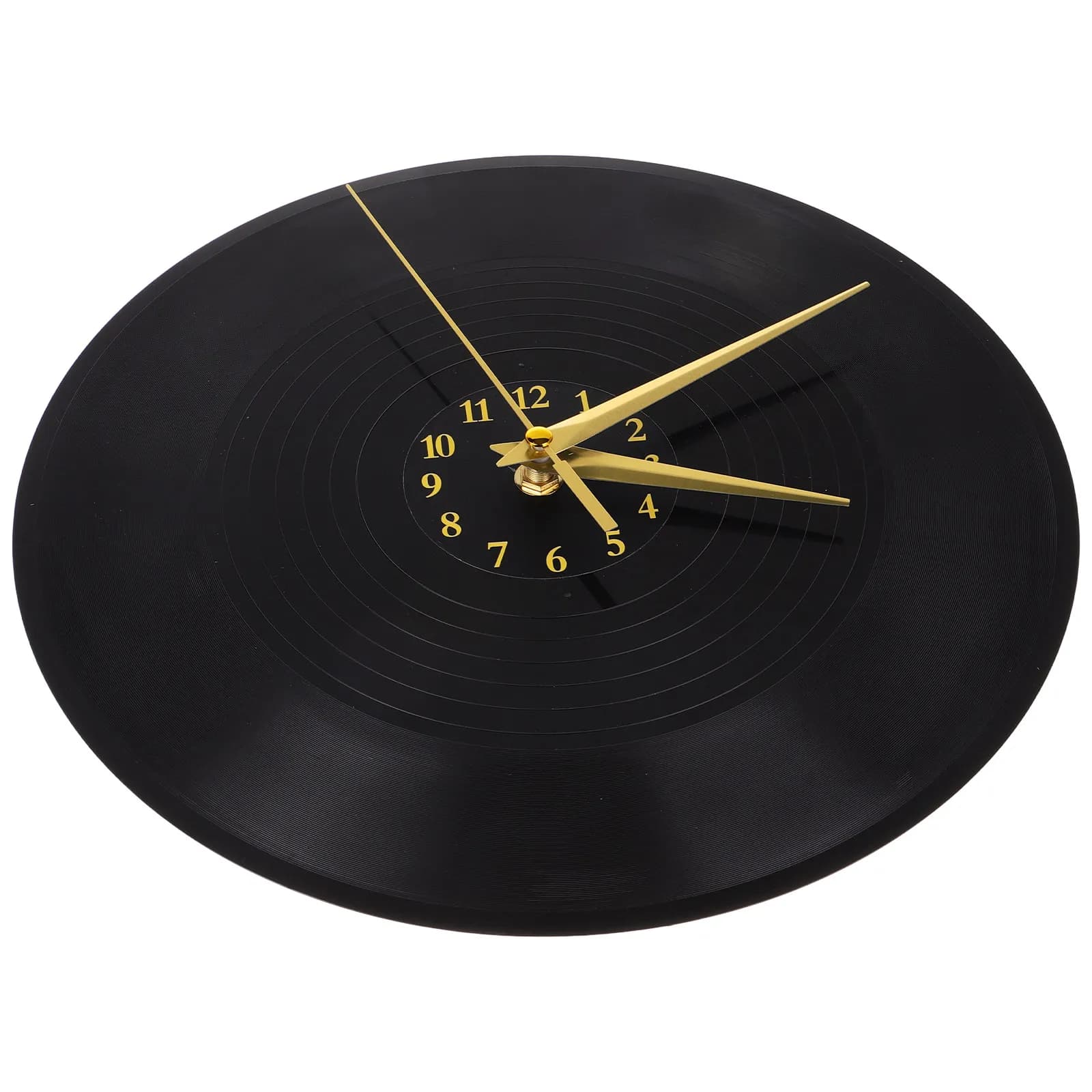 Orologio da Parete in Vinile Silenzioso e Elegante, Tema Musicale Moderno, Orologi Decorativi in Vinile per Pareti di Soggiorno e Camera da Letto