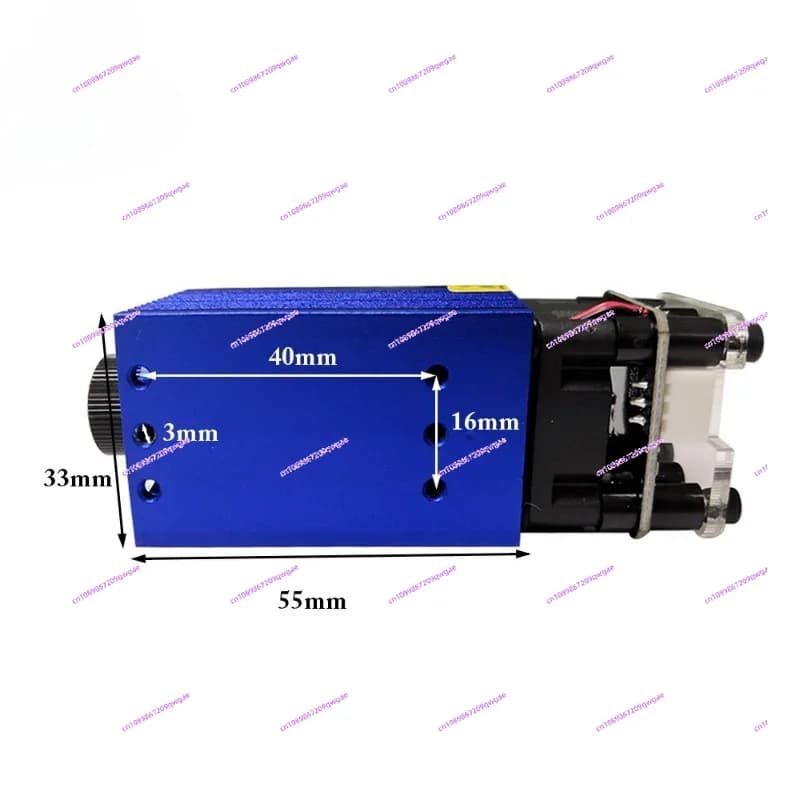 405 nm blue laser module (500 mW/0,5 W), tuned focus with TTL and PWM control for laser engraving machine