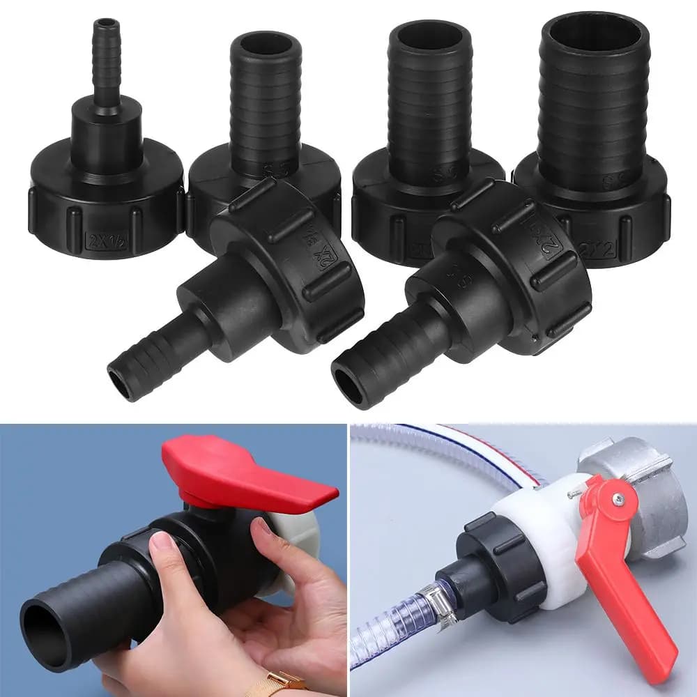 Durable Water Connectors For Home Garden Fitting Tool IBC Tank Adapter Outlet Connection Water Tank Adaptor Hose Fittings