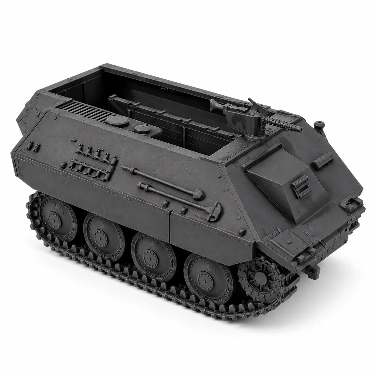 SSMODEL 1/72/ 1/100 1/144 1/200 Multi-Scale Vollkettenaufklarer 38t Katzchen tank Resin Model Kit TSS0188