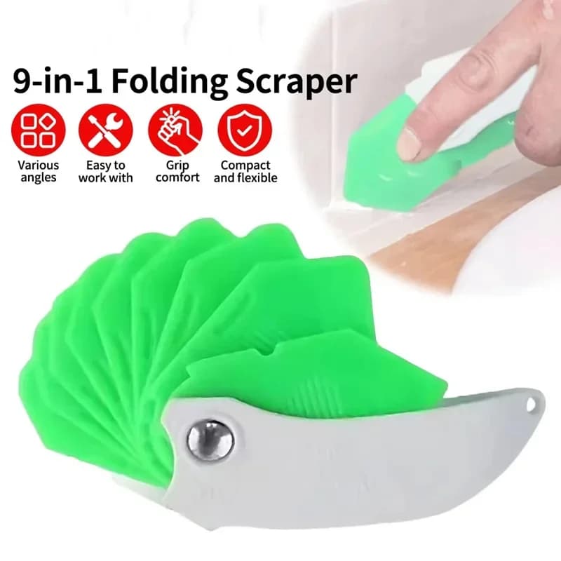 9 in 1 Professional Silicone Capping Tool for Sealing Joints Spatula for Tiles Tool for removing window mortar edges