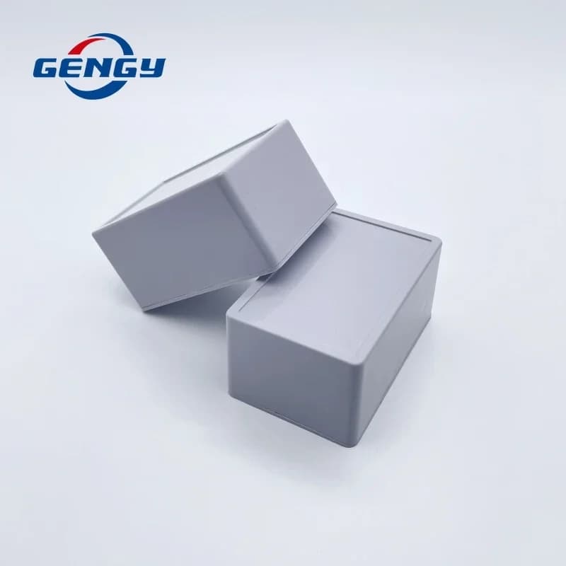 Custodia Scatola di plastica 100x64x47mm Circuito Progetto Scatole di giunzione elettroniche per cavi fai-da-te 1 PZ senza viti