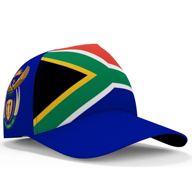 Berretti da Baseball del sud Africa nome personalizzato gratuito numero Team Logo Za cappelli Zaf Travel Dutch Nation Afrikaans Suid Afrika Flag copricapo