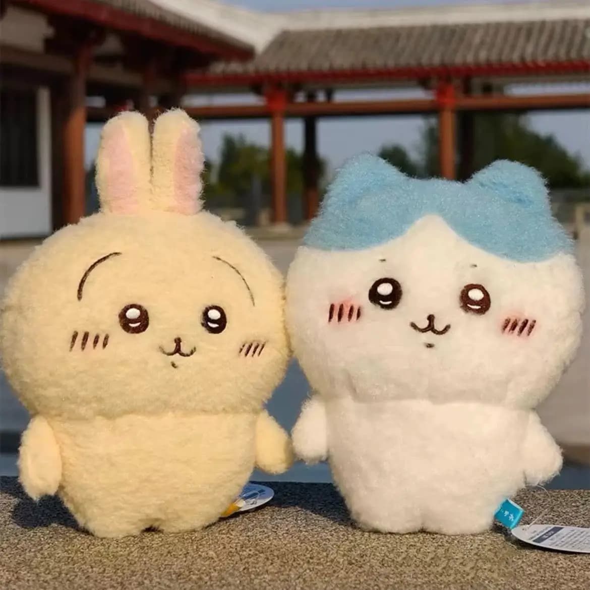 jiyi Cartoon Plush Toy Usagi Plush Doll Hachiware Plush Series Super Cute Doll Pendant Bag Pendant Cute Birthday Gift
