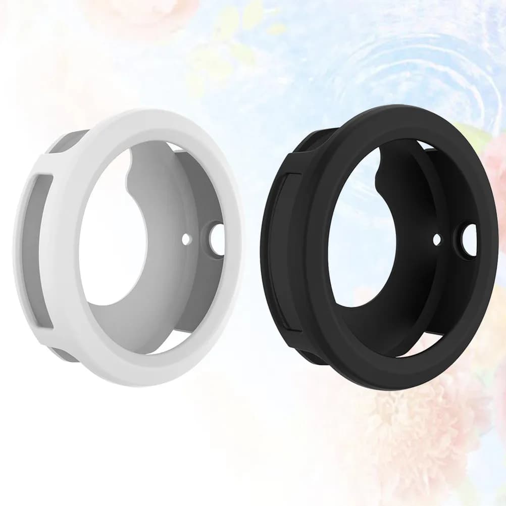 2 pezzi di robuste custodie protettive in silicone per smartwatch, custodia protettiva a copertura totale, anti-caduta, resistente ai graffi, comoda da indossare tutto il giorno