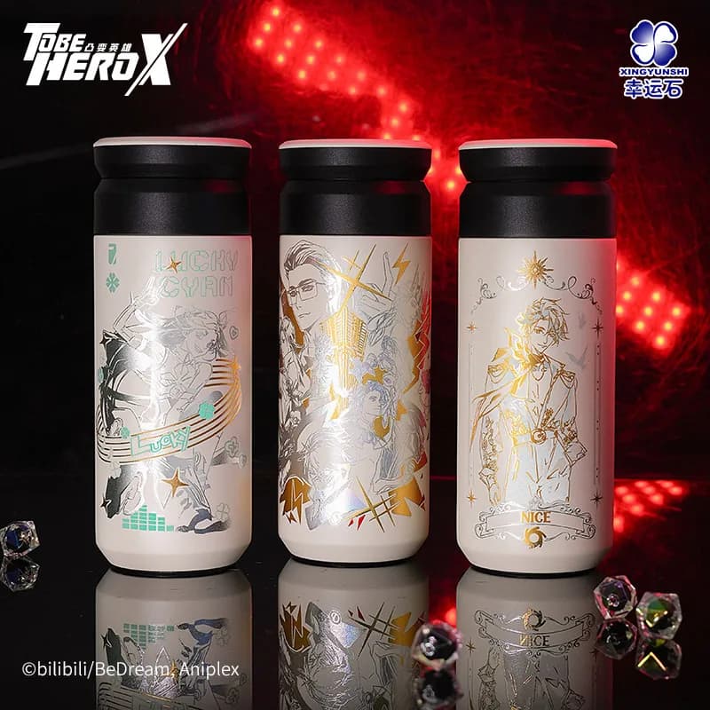Tobe HERO X anime Bilibili official Vacuum cup Derivatives collection goods gift chinese manga roles