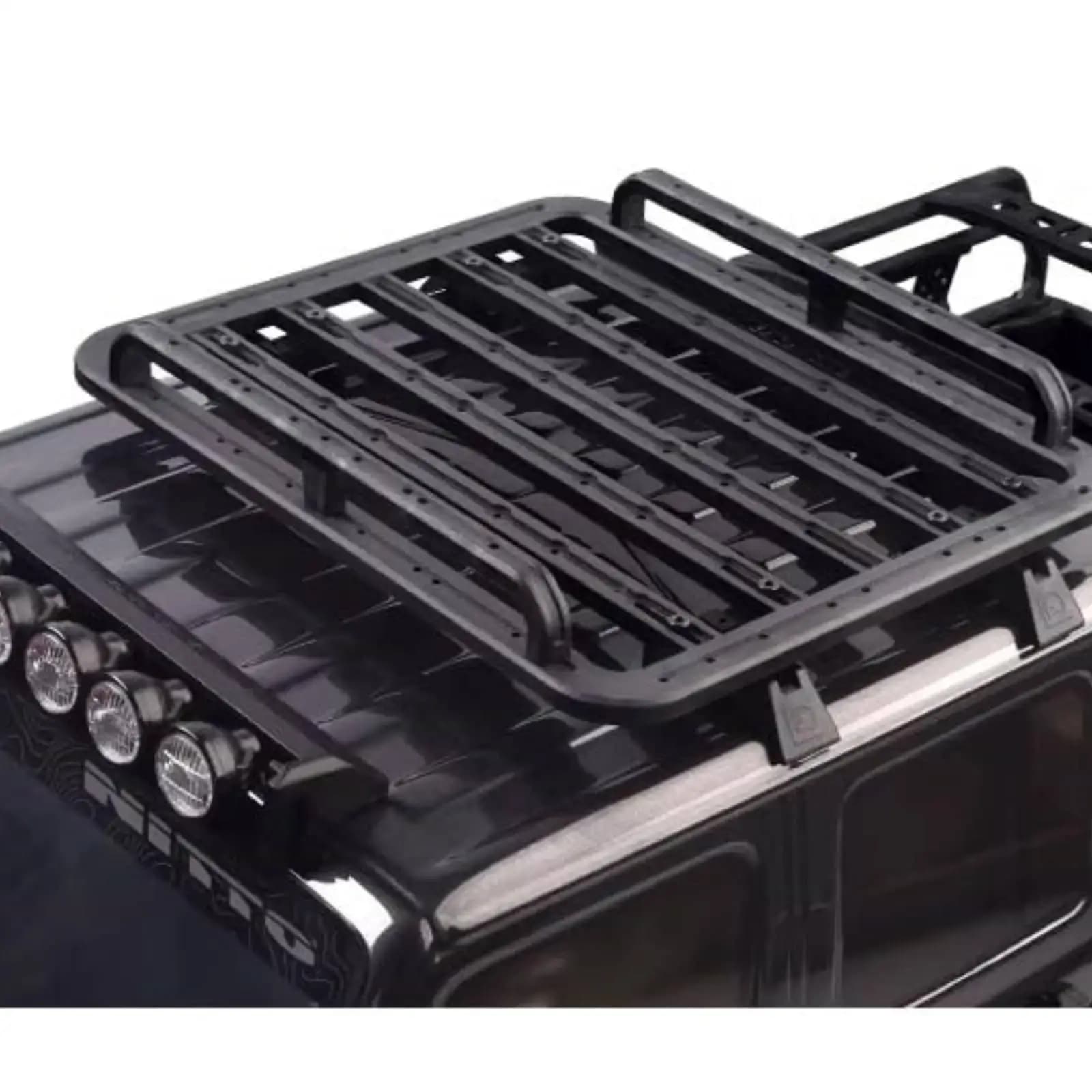 1/10 Scale Luggage Rack Upgrade Part RC Car Roof Rack Realistic Design Crawler Cargo Basket