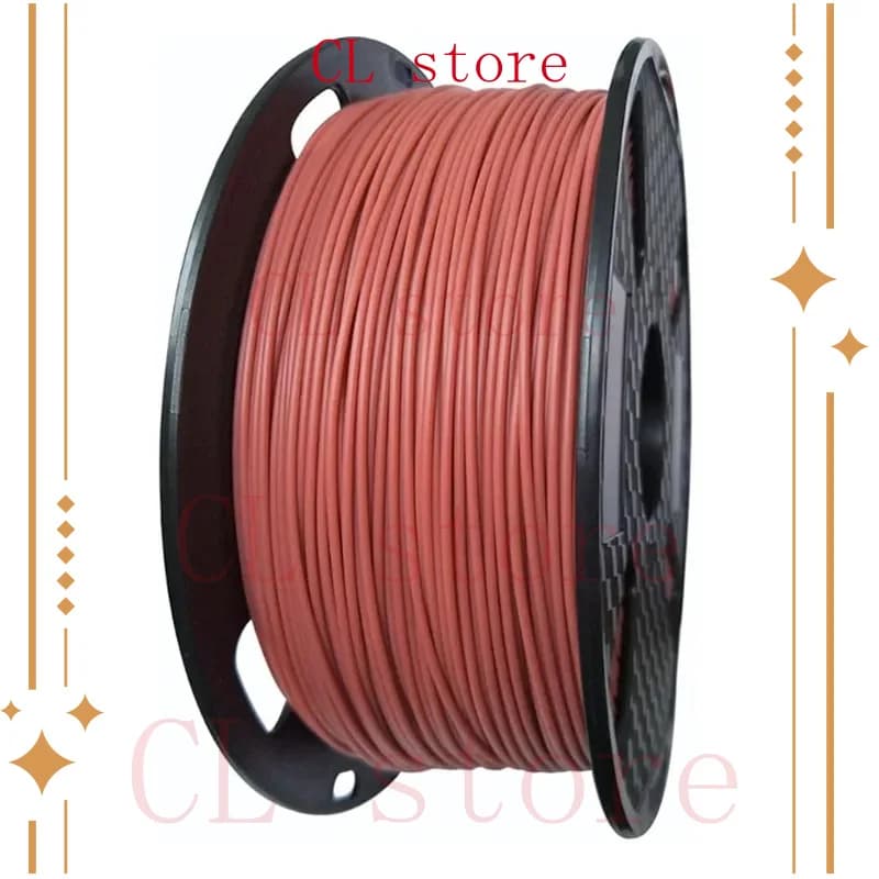 PLA MAX Brick 1,75 mm 3D Printer Filament 1 kg 3D Printing material Umber Pro Plus + Red color