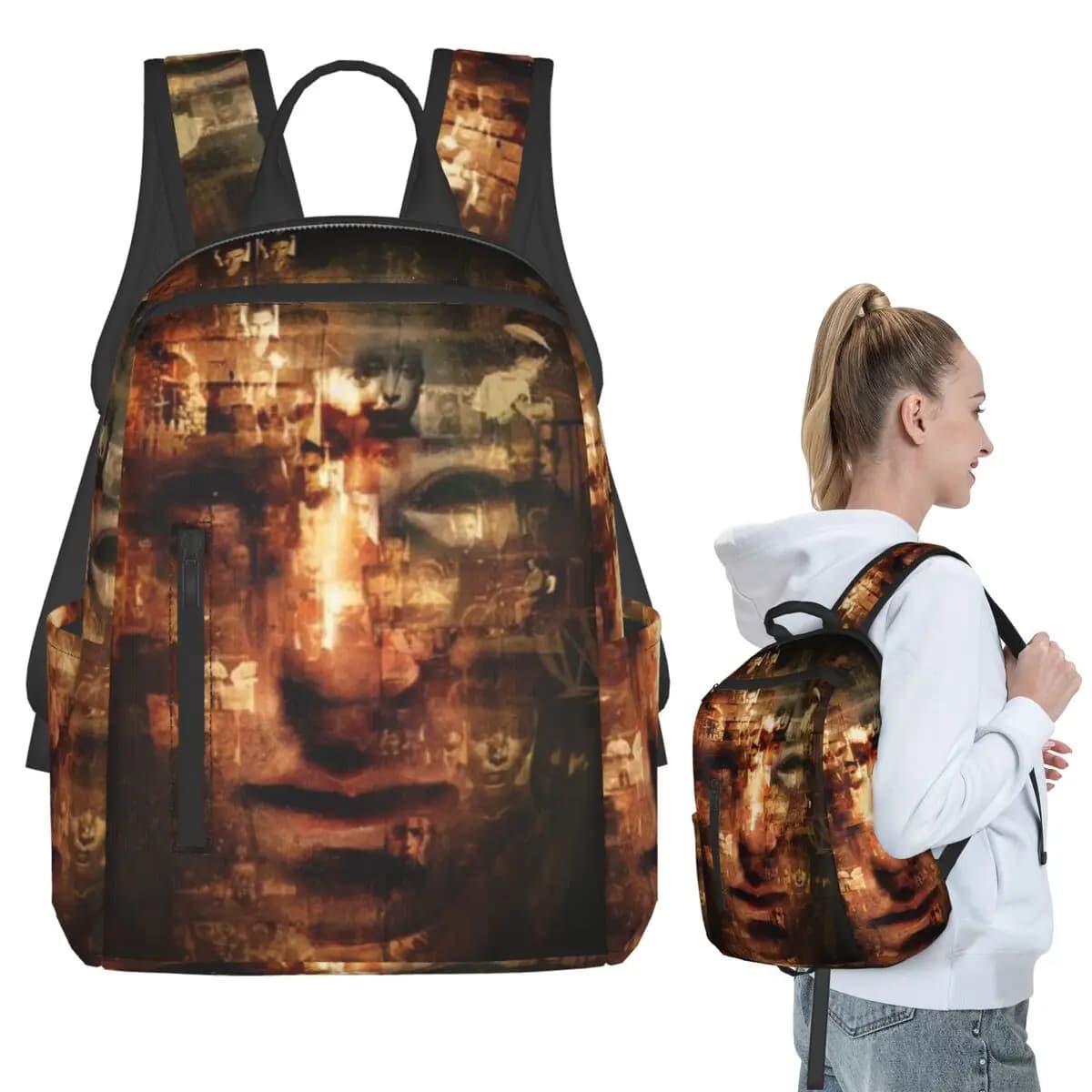 Zaino Dream Theater, borsa per libri per studenti, borsa da scuola per bambini, borse a tracolla per computer, per ragazzi e ragazze