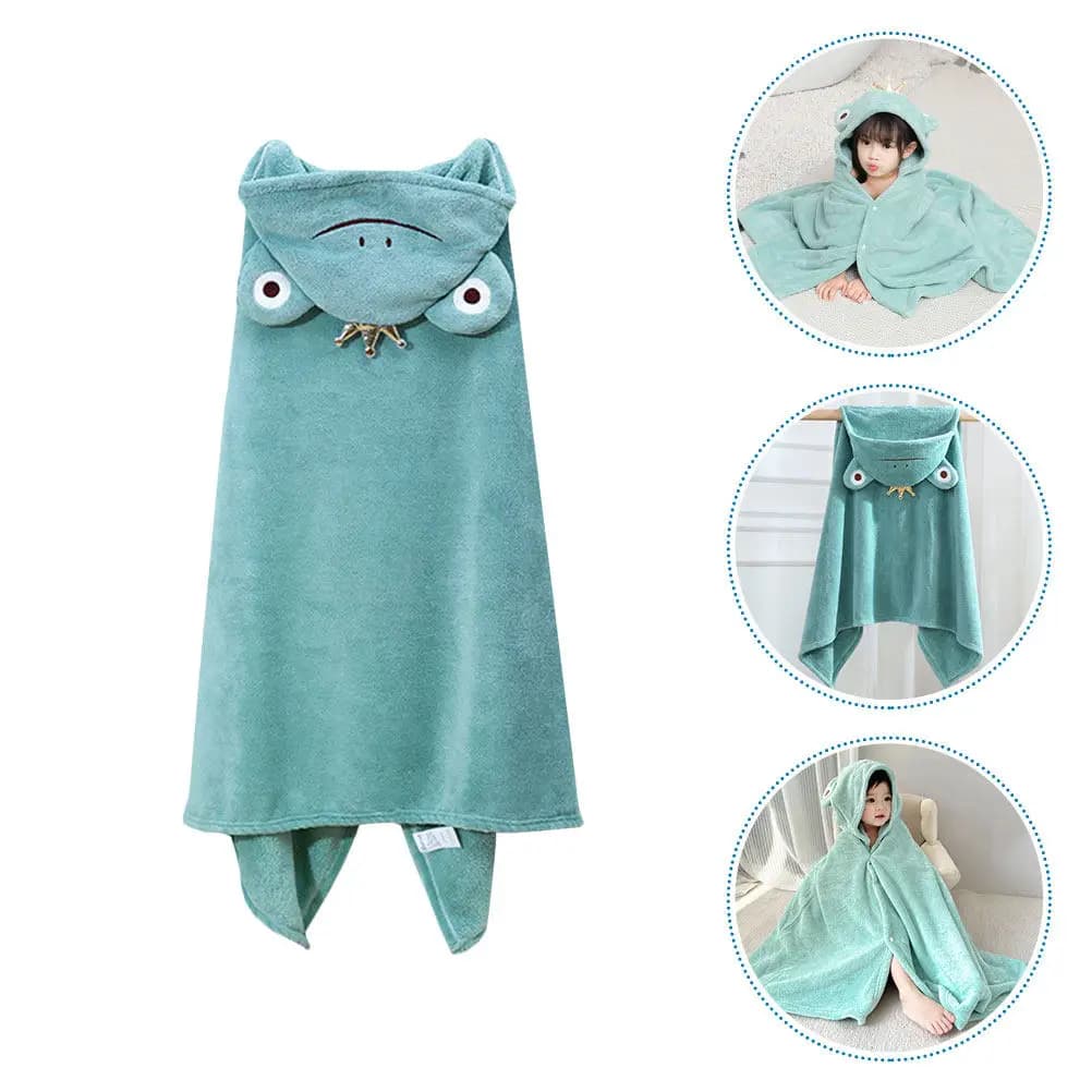 Asciugamano da Bagno per Bambini con Cartoni Animati, Accappatoio Assorbente per Bambini, Uso Domestico e Alberghiero