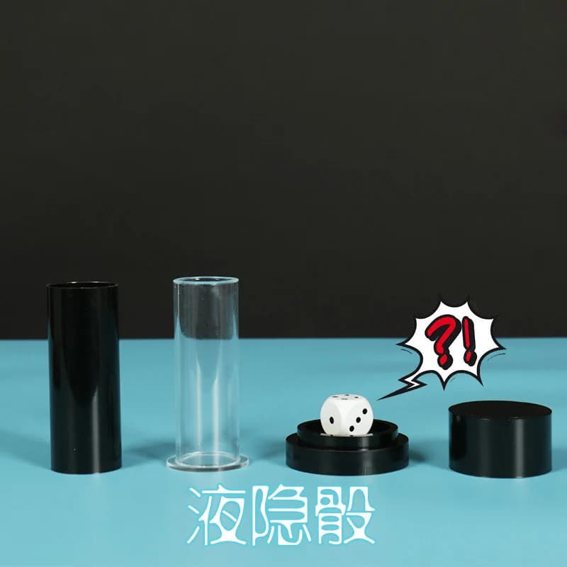 1Set Classic Magiro Hydro Die - Magic Tricks Gimmicks puntelli Fun Dice Magic Street Close Up Stage accessori Illusion Mentalism