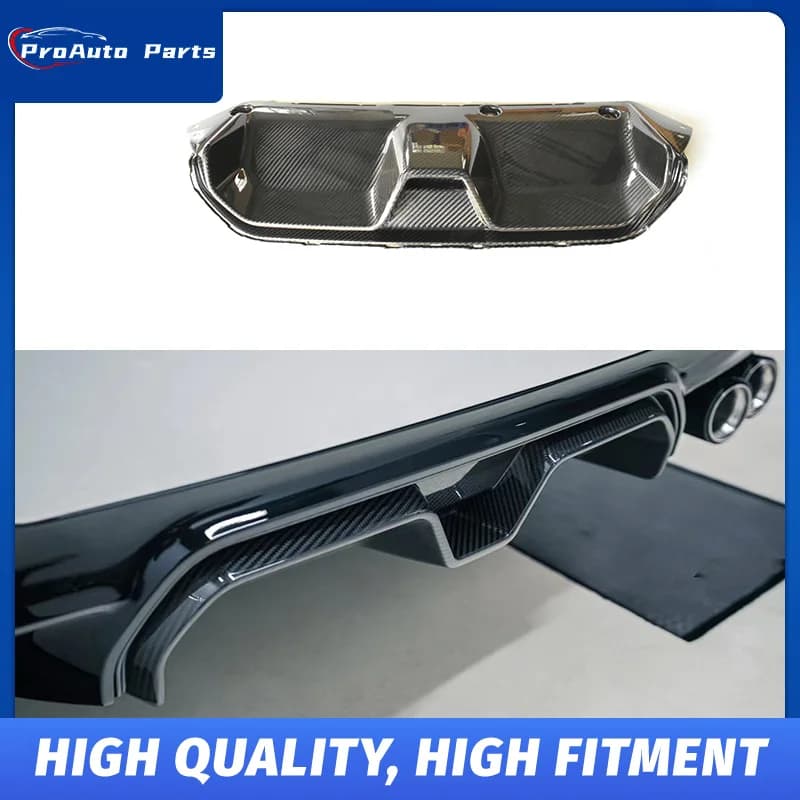 Cs style dry carbon rear diffuser for Bmw F90 M5 dry carbon back lip style Cs Bmw 5s dry carbon rear lip