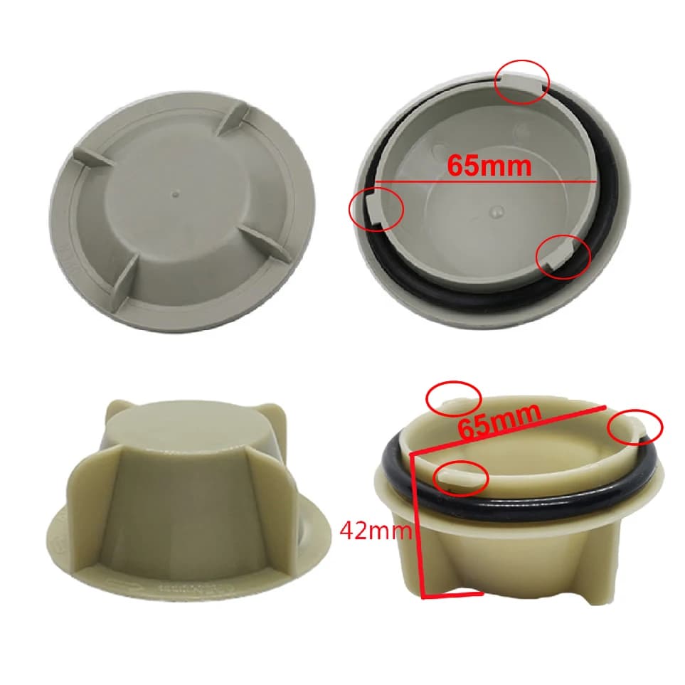 Per Baojun 310 510 530 560 730 copertura antipolvere per luce anabbagliante bassa impermeabile antipolvere faro posteriore guarnizione per faro 65mm