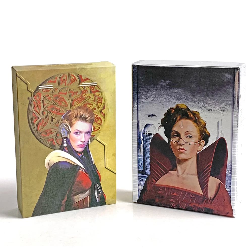 Card Game Board Game Family Entertainment Game Cards | Ages 14+ | 2-6 Players | 15 Minute Playing Time, Halloween and Christmas