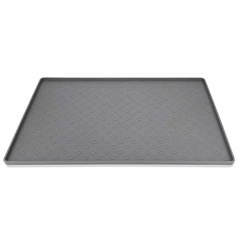 ABXF-Silicone Pet Placemat For Cats And Dogs-Waterproof, Non-Slip Feeding Mat For Food And Water Bowls,Silicone Pet Placemat
