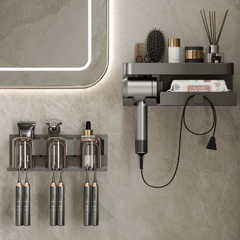 Wall mount for electric toothbrush and bath glasses - Unmissable offer!