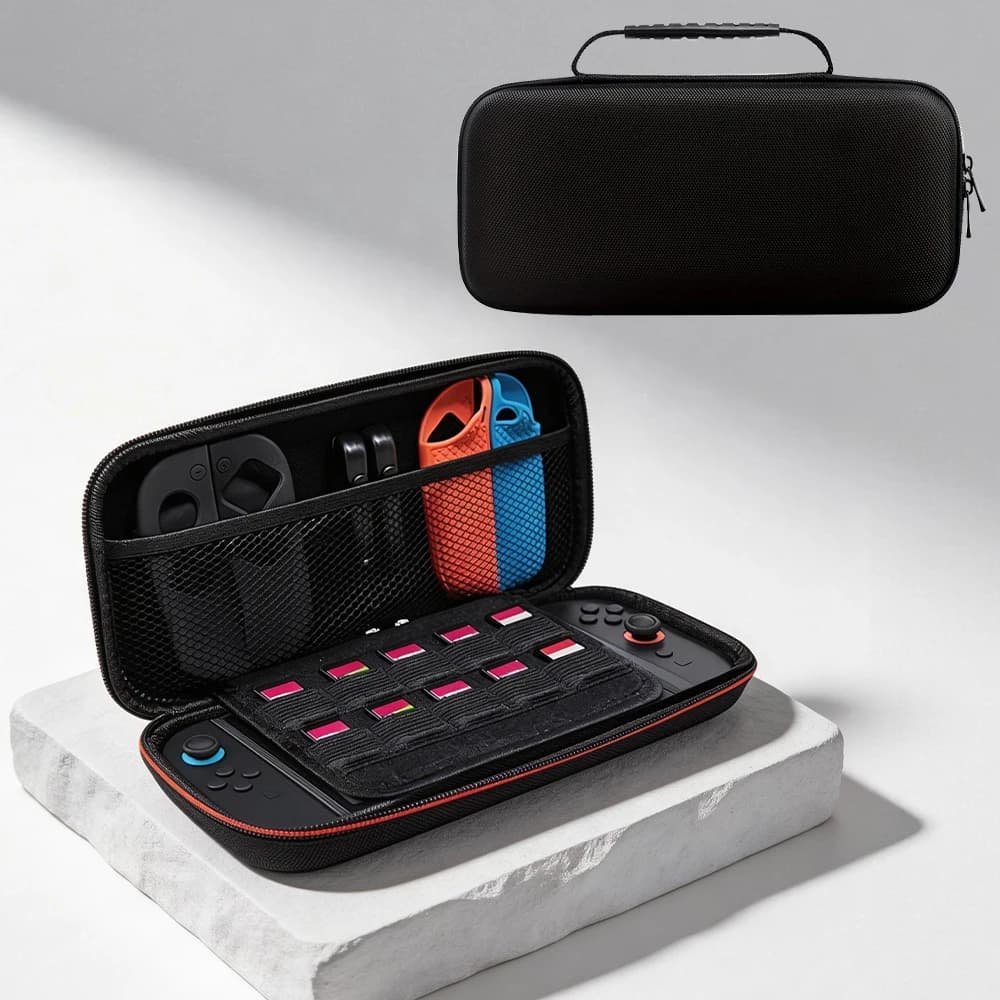 Nuovo modello 2025: Custodia rigida portatile per console Switch 2, protezione e trasporto