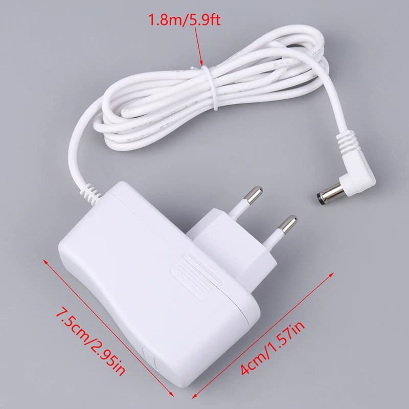 Caricabatterie adattatore spina UE 24V 650mA per umidificatore d'aria per aromaterapia, alimentatore UE