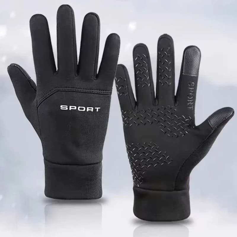 Hot Gloves Winter outdoor sports Racing Touch Screen Gym Fitness Full-tip Gloves for Men and Women Knitted Magic Gloves
