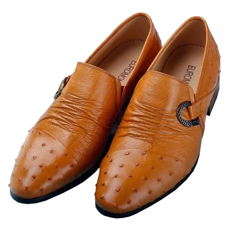 Ourui nuovi uomini d'affari scarpe casual scarpe maschili scarpe da uomo in pelle