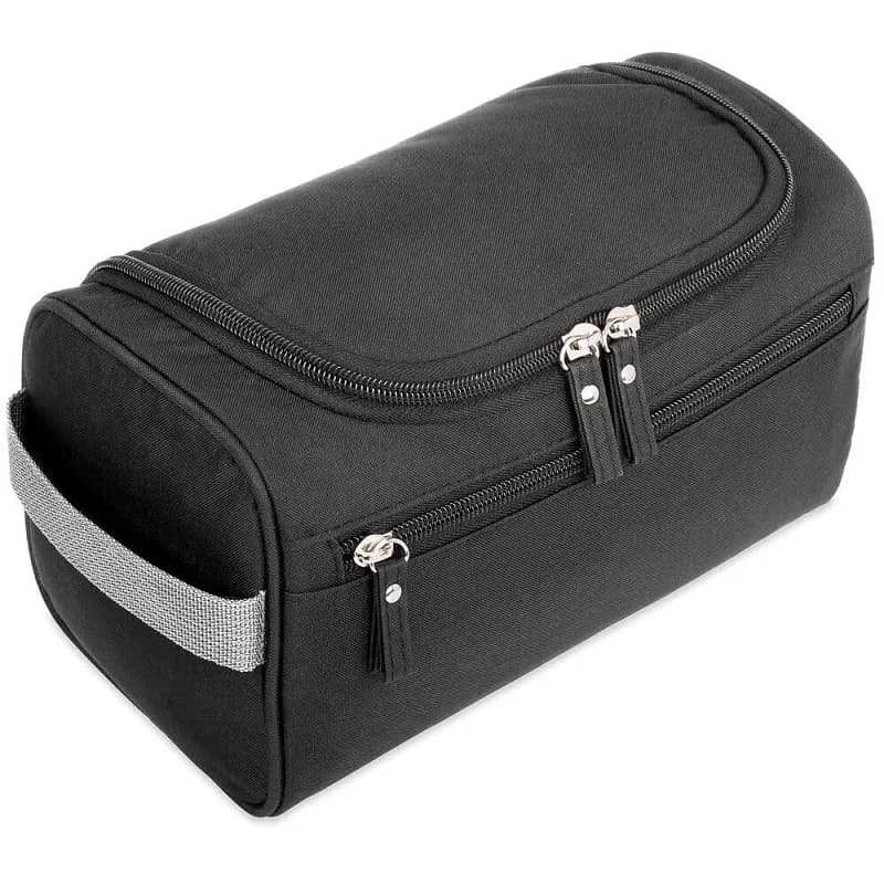 Portable Makeup Bag Unisex Capacity Waterproof Cosmetic Organizer Toiletry Case for Women Man Washing Shaving Makeup