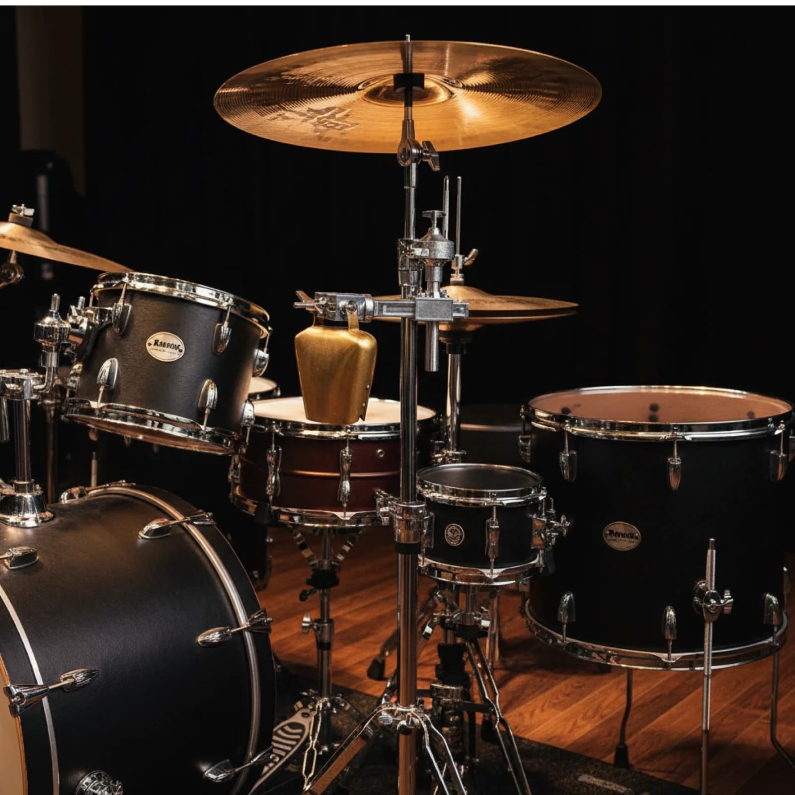 Supporto a morsetto multiuso per rack per batteria, accessori per kit e pad per pratica o prova di percussioni
