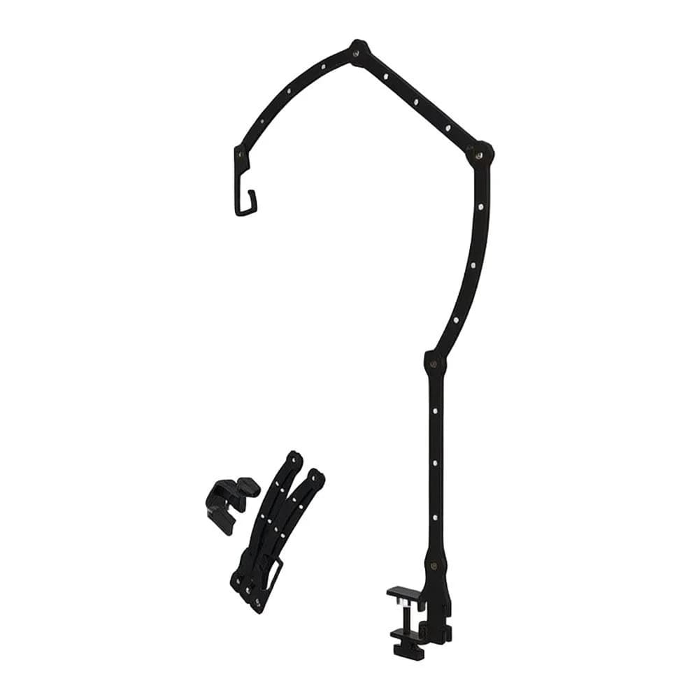 Folding Portable Light Stand for Outdoor Use For Adjustable Height 820mm Iron Pole for Lanterns Bird Feeders Wind Chimes