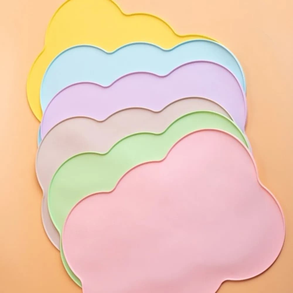 Tappetini per Ciotole di Cani e Gatti, Facili da Pulire, Impermeabili, Multicolore, Antiscivolo, Durevoli, per Interni, Accessori per Animali Domestici