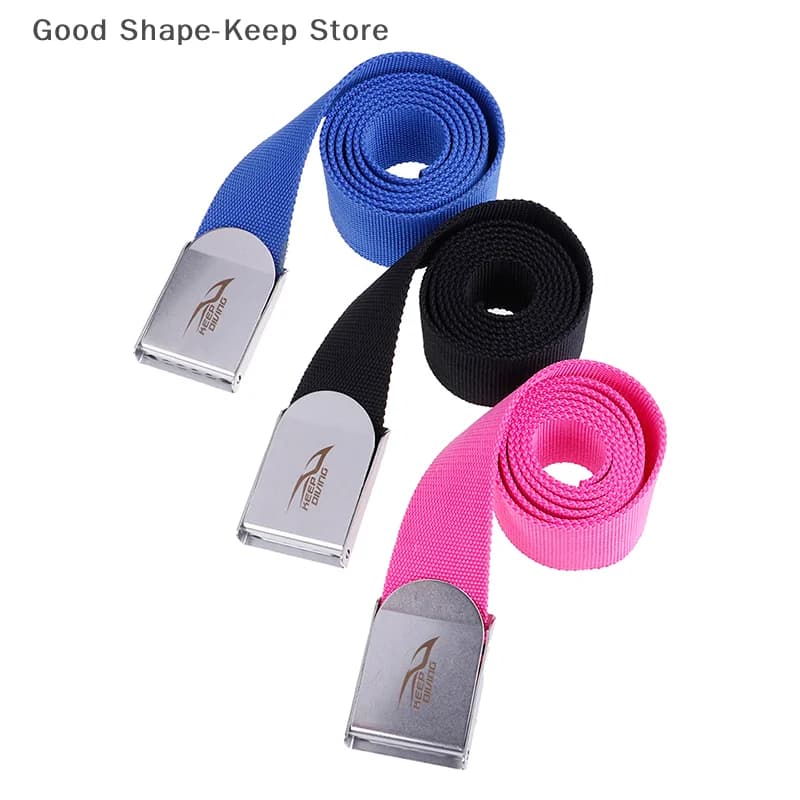 Diving weight belt Snorkeling strap with quick release buckle for underwater training accessories for weight lifting