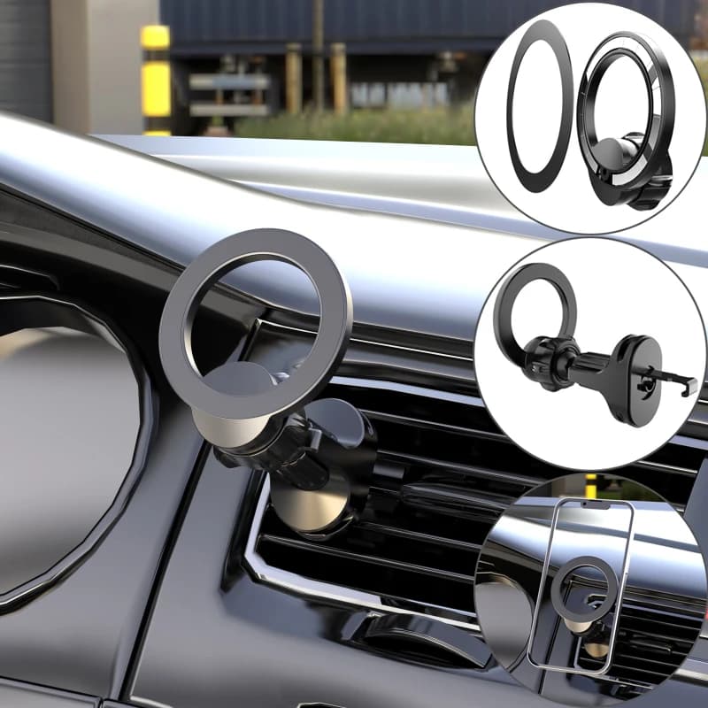 Supporto magnetico universale per telefono auto Clip di sfiato magnetico auto per iPhone 13 12 Pro Max Mini supporto per telefono auto staffa GPS