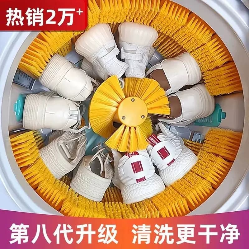 Lavatrice automatica per scarpe Piccola spazzolatura a parete intera Calzini per scarpe Lavatrice per scarpe Artefatto Macchina semiautomatica