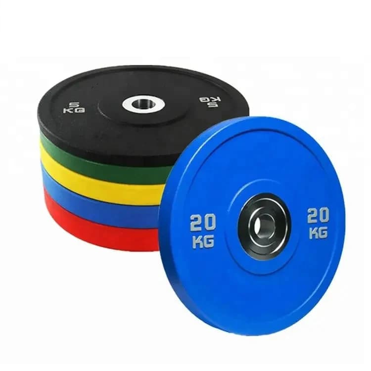 Set di Pesi per Fitness e Palestra, Manubri Regolabili da 50kg, Dischi Bumper da Competizione - Promozione Vendite