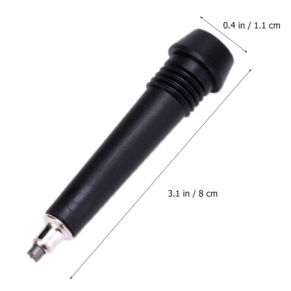 4 tips for carbon steel and tungsten trekking sticks, wear-resistant protection for walking stick accessories for outdoor excursions