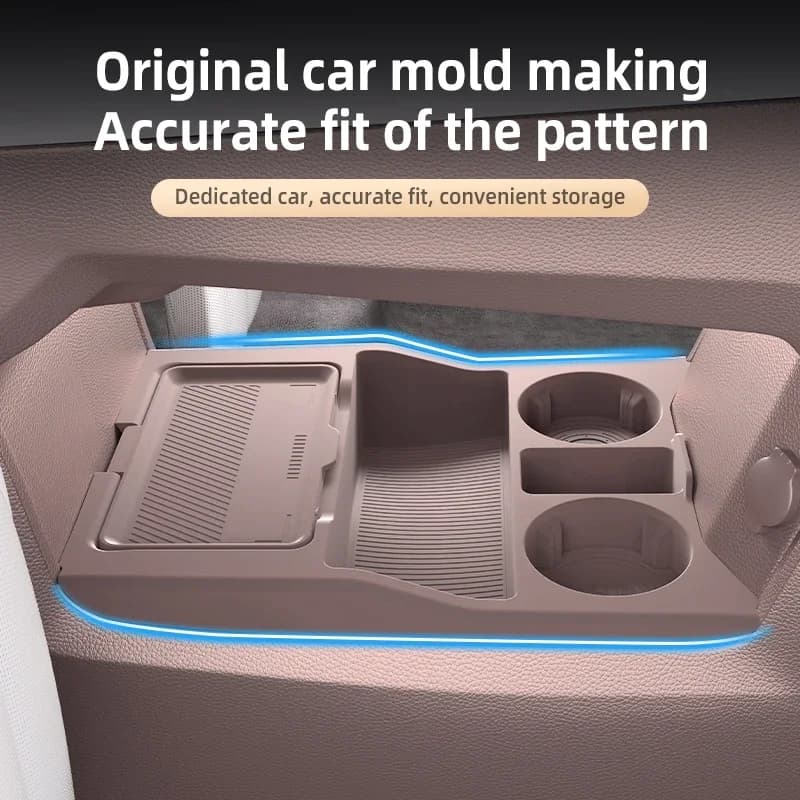 2025 For Chery Fulwin T9: Silicone Organizing Mat for Vano Bearings Under the Central Console, Interior Auto Accessories