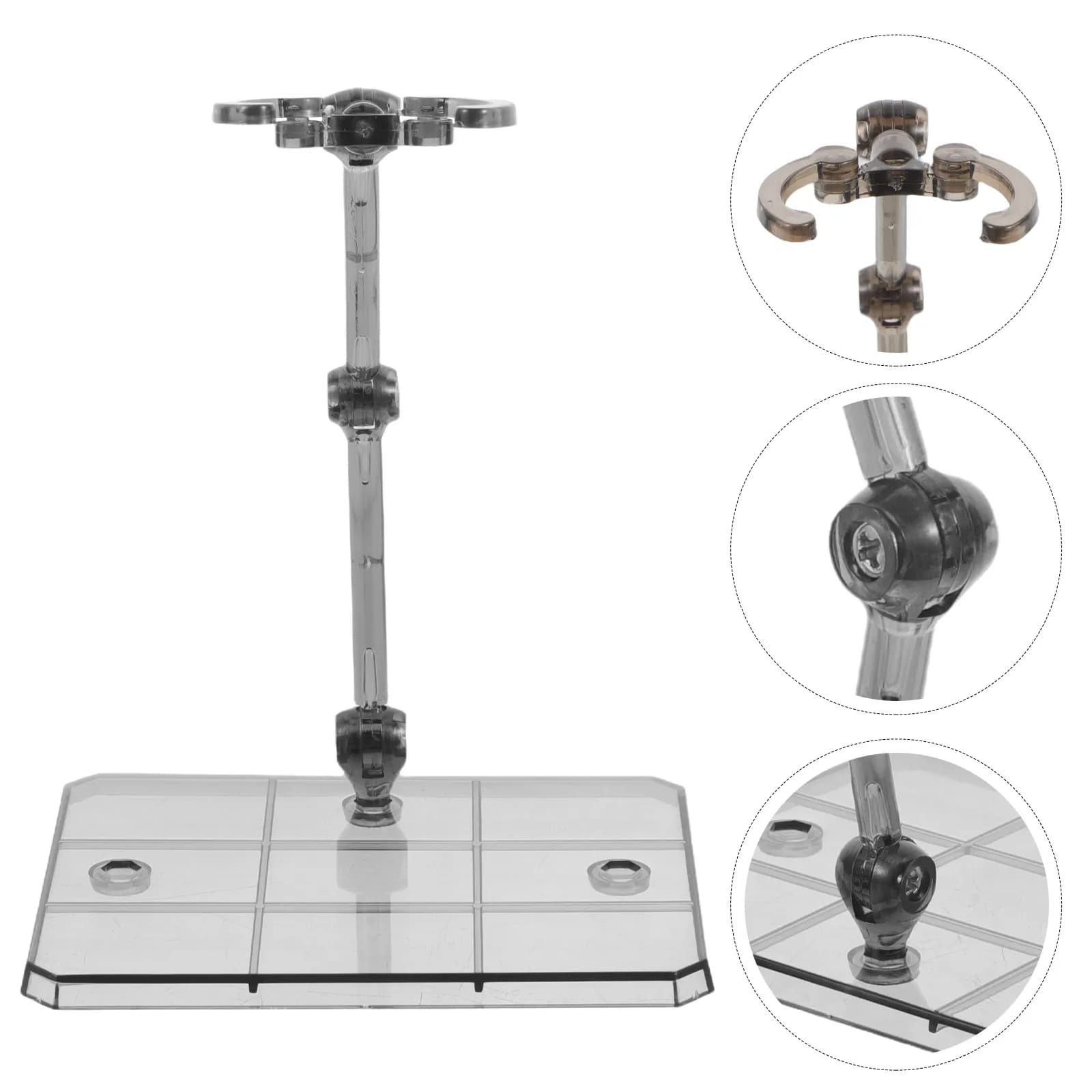 8Pcs Action Figure Display Stand Versatile Support Base Stable Pose Holder for Figures Multiple Configuration