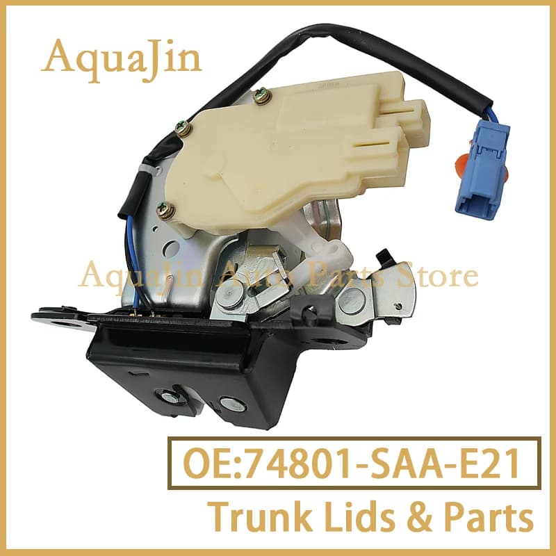 74801-SAA-E21 Vehicle Tailgate Trunk Lid Lock For Honda Civic FN Fit Jazz GD1 GD3 Odyssey Stream RN3 Auto Car OEM 74801SAAE21