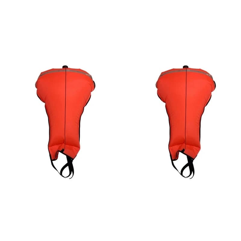 A89E-2X Diving Buoyancy Lift Belt High Visibility 140Lbs Overpressure Valve Scuba Salvage Lift Bag For Scuba Snorkeling A